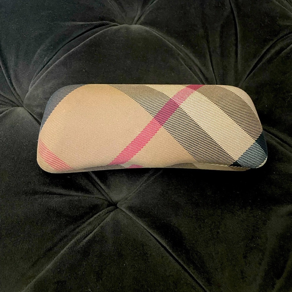 Burberry glasses case